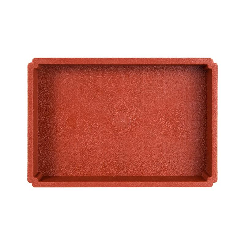 Rectangular Frosted Resin Plant Pot Tray (Set of 3)