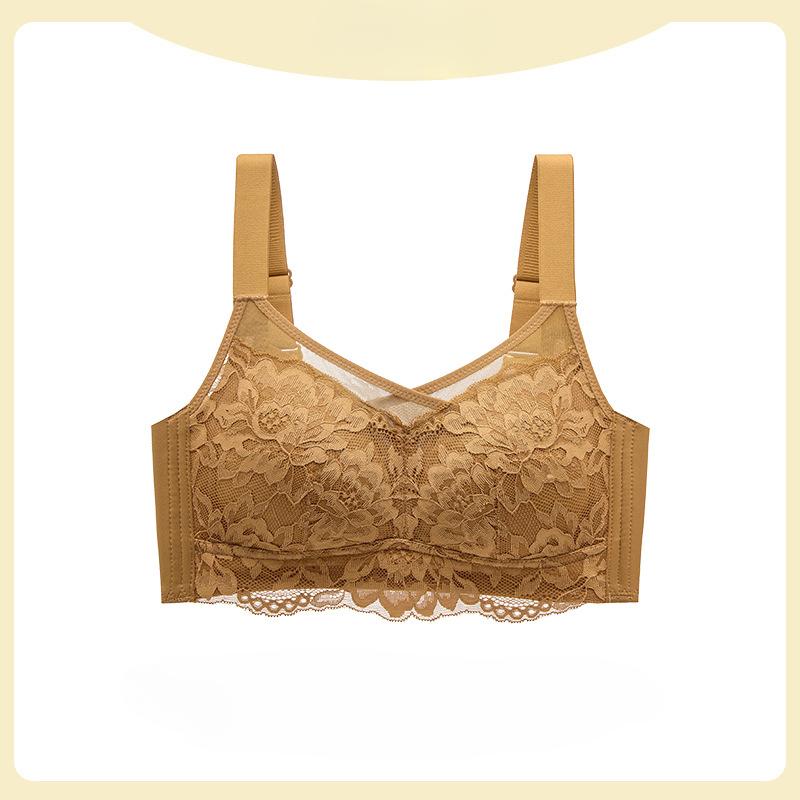 Large Size Underwear for Fat Girls Large Breasts Make You Look Smaller Side Breasts Are Reduced  Ultra-thin Bras Prevent Sagging