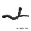 Vehicle Coolant Radiator Overflow Hose Pipe 7P0121070K Leak Proof Design Suitable for Ensuring Stable Engine Temperature