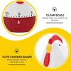 Manual Wind Up Mechanical Timer Hen Cooking Timer Cute Animal Countdown Clock  Home Decor