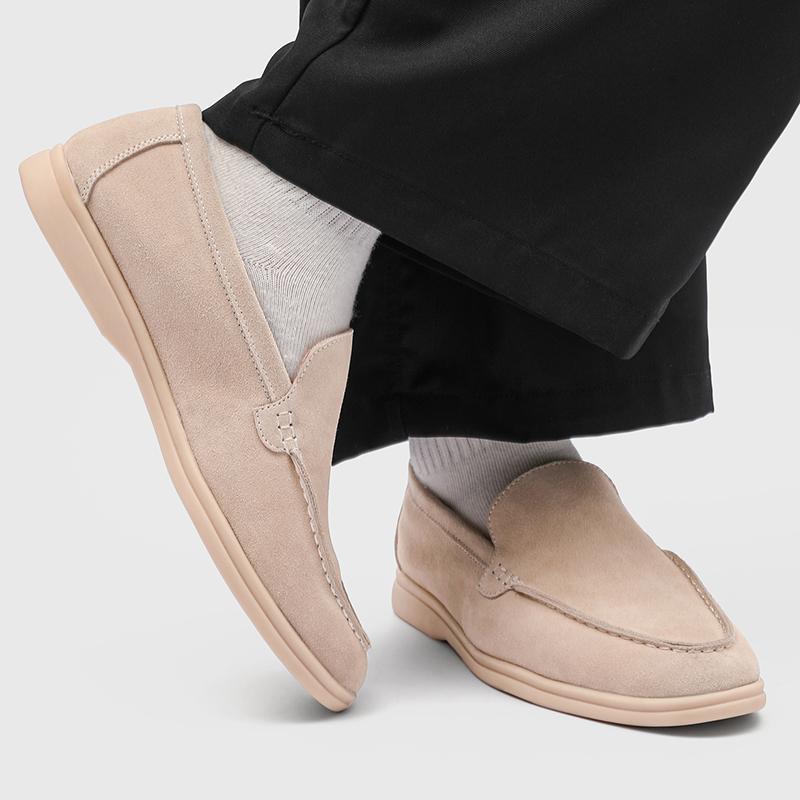 Men's All-match Loafers Slip-On Casual Shoes Comfortable Soft Driving Moccasins for Men Lightweight Flats Business Dress Shoes