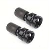 2pcs Electric Wrench Drill Chuck, Electric Wrench Conversion Head, Conversion Head Cover, Hex Head, 1/2 Turn 1/4 Expansion Bit Conversion Head