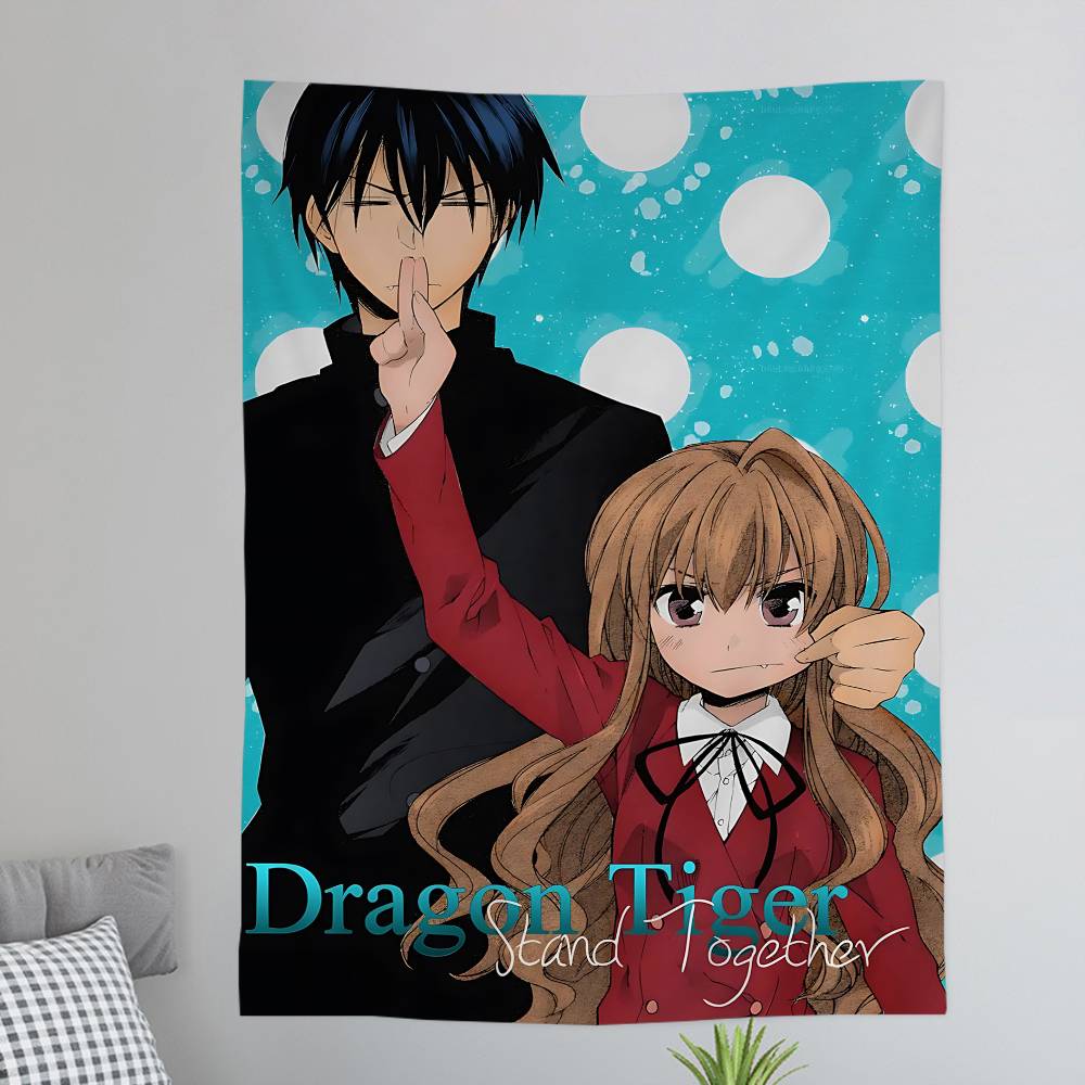 Anime Toradora Buntes Wandbehang Günstiger Hippie Wandbehang Böhmische Wandteppiche Mandala Wandbehang Tücher