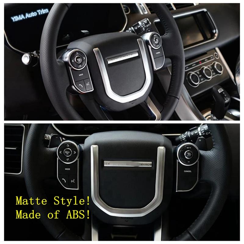 Matte Car U Styling EleSteering Wheel Accessories Panel Accessories Cover Trim For Range Rover Evoque L551