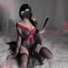 Erotic Underwear Erotic Antique Hanfu Passion Uniform Temptation Bed Flirting Sexy Pajamas Kimono Set Free