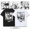 Fashion Jojo Bizarre Adventure Short Sleeve T-shirt Vaporwave Aesthetic Jotaro T-Shirt Harajuku Y2k Tee Overd Men Women Tops#Color