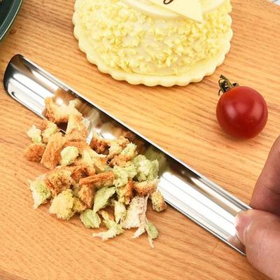 Cake Tool Crumb Cleaner Crumb Sweepers Stainless Steel Bread Crumb Scraper Kitchen Restaurant Crumber Tool