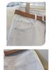 2025 Women's Straight-Leg High-Waisted Jeans: Slimming, Versatile, and Fashionable for Spring & Autumn
