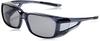 SWANS OG-4 Overglasses, Smoke Clear/Polarized Smoke, OG4-0051