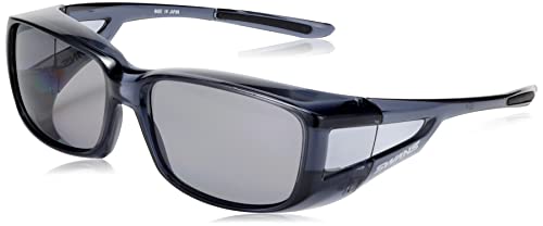 SWANS OG-4 Overglasses, Smoke Clear/Polarized Smoke, OG4-0051