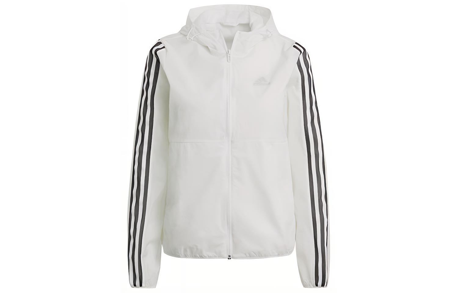 Adidas Jackets Women s White Hooded Moderate Other GQ0594 S