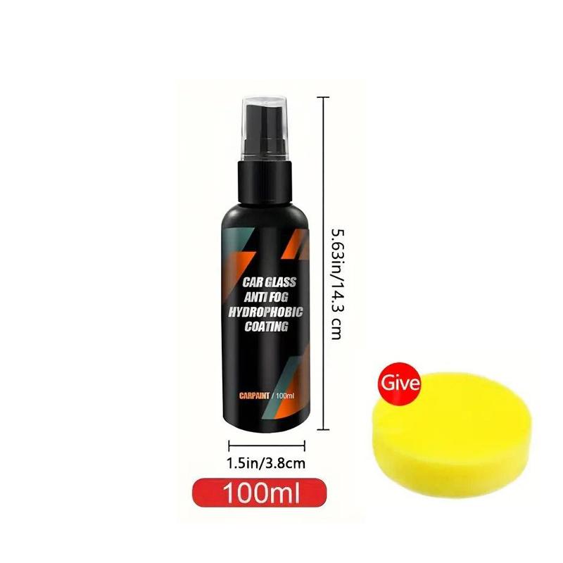 Motorcycle Water Repellent Spray Anti Rain Coating Car Glass Hydrophobic Windshield Mirror Polish Kit