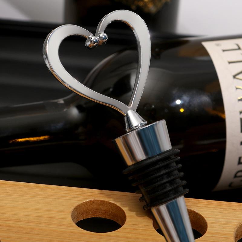 Heart-shaped Red Wine Bottle Stopper  Six-wire Red Wine Bottle Stopper Wine Preservation Sealing Lid
