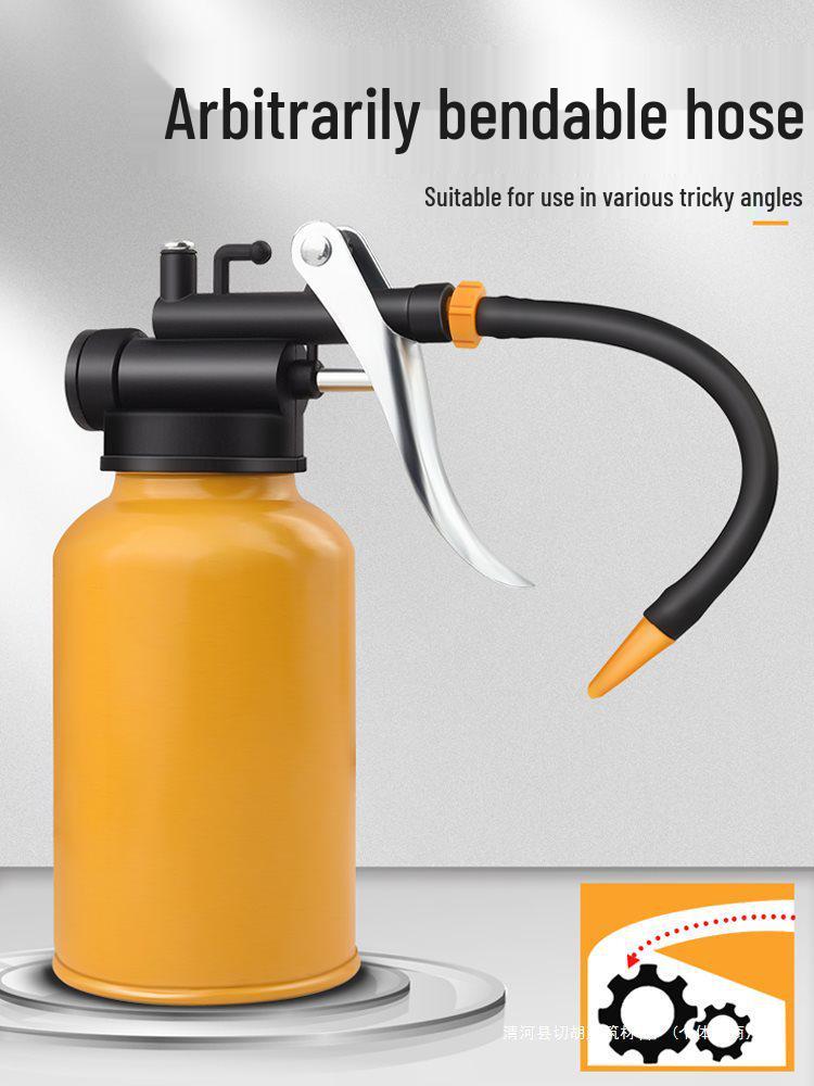 High-Pressure Long Spout Oil Gun Sprayer for Household Lubrication
