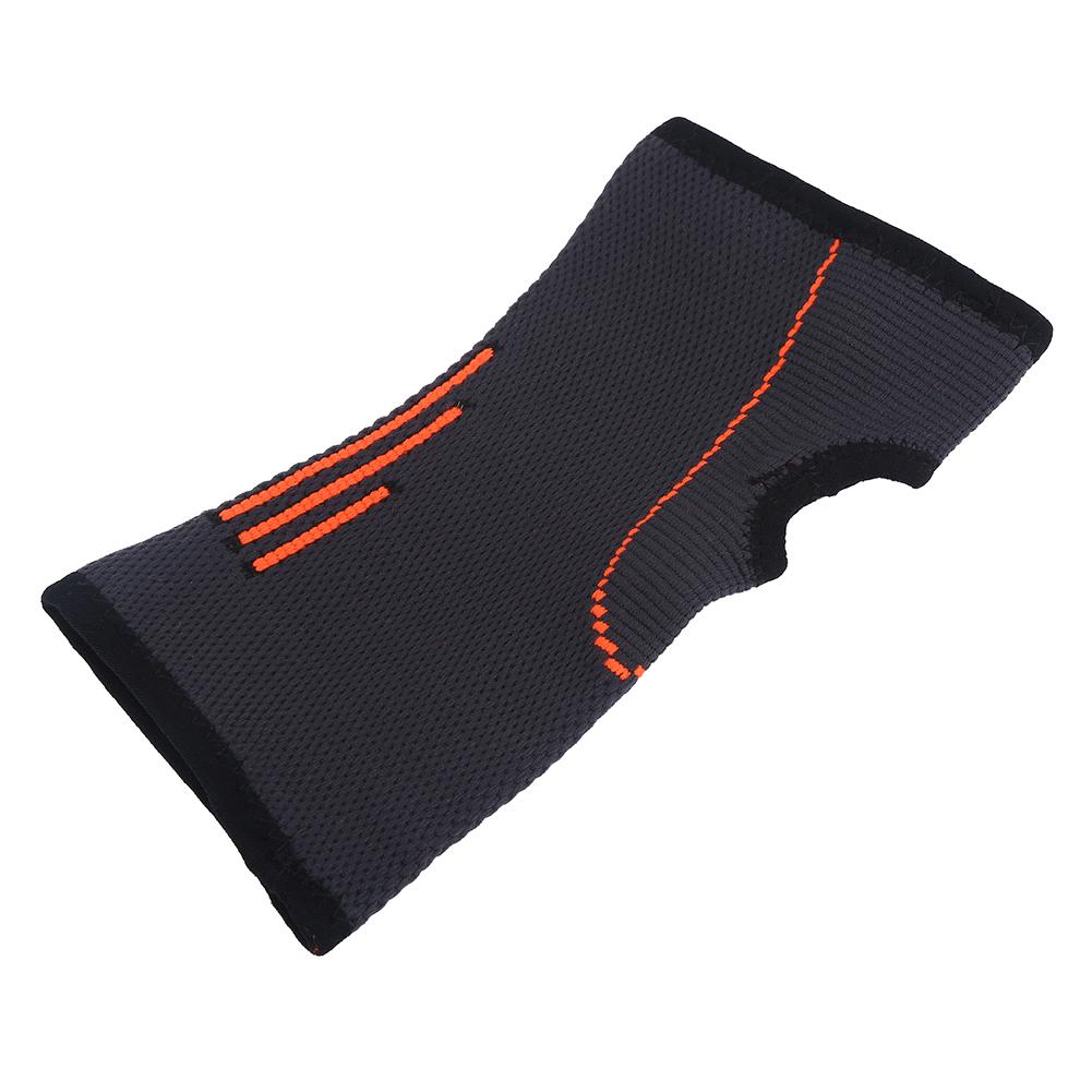 

1pc Black Unisex Sports Nylon Wrist Support Sleeve Protector Guard Protective Wristband