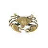 Retro Brass Cabinet Pulls Hardware Closet Door Knobs Creative Crab Design Drawer Handles  Window