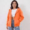 Women's Off Shoulder Zipper Hoodie Sweatshirt  Fashion Clothing Casual Jacket