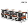 KNEW BUILT Doppeldeckerbus Krankenwagen Feuerwehrauto Polizeiauto Baustein Spielzeug-Fahrzeugmodelle Jungen Liebling Geschenk Puzzle Spielzeug