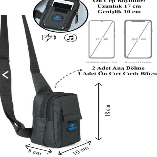 Newish Yuppy Club Unisex Linen Phone Compartment Waist And Cross Shoulder Bag Chest Travel