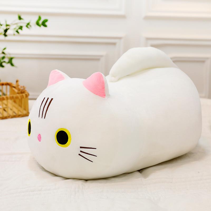 Adorable Cat Plush Toy Cartoon Bedtime Companion Kid Girls Birthday Holiday Gift