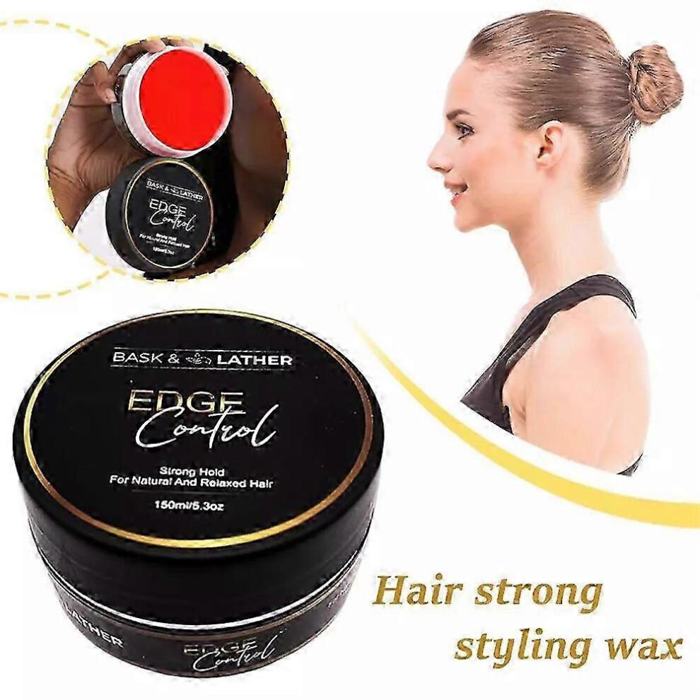 (1PC) 1-5x BASK LATHER Edges Control Hair GelStrong Hold, Thick Edges Styling GelHOTNew 25-26 Less