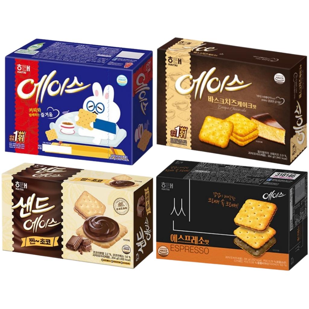 

[HAITAI] ACE Biscuit 4Types Thin Espresso 291g