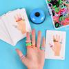Kids Finger Ring Board Game Color Matching Toys Interactive Party Games Hand-Eye Coordination Sensory Educational Toys For Child