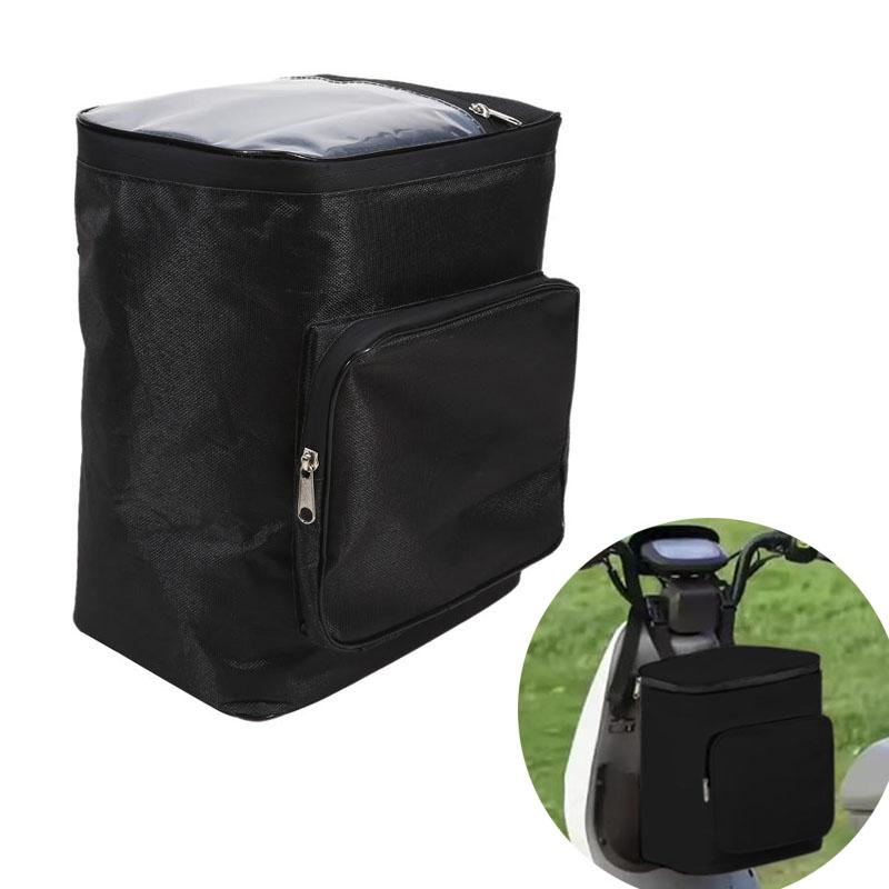 Electric Bike/Scooter Front Hanging Bag Large Capacity Waterproof Motorcycle Backrest Bag Helmet Raincoat Covering Storage Bag