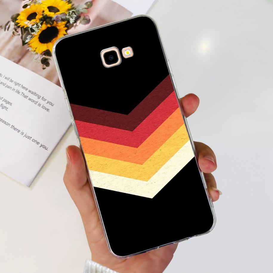 For Samsung Galaxy J4 Plus 2018 Phone Case Fashion Flower Soft Silicone Cover For Samsung J4 J 4 Plus 2018 J4+ J415F J4Plus Capa