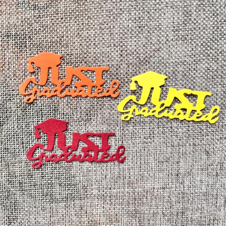 Graduation Metal Cutting Dies Scrapbooking Card Embossing DIY Photo Template
