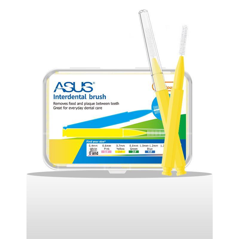 

ASUS Aisier Soft Bristle Interdental Brush for Orthodontic Braces and Tooth Gaps