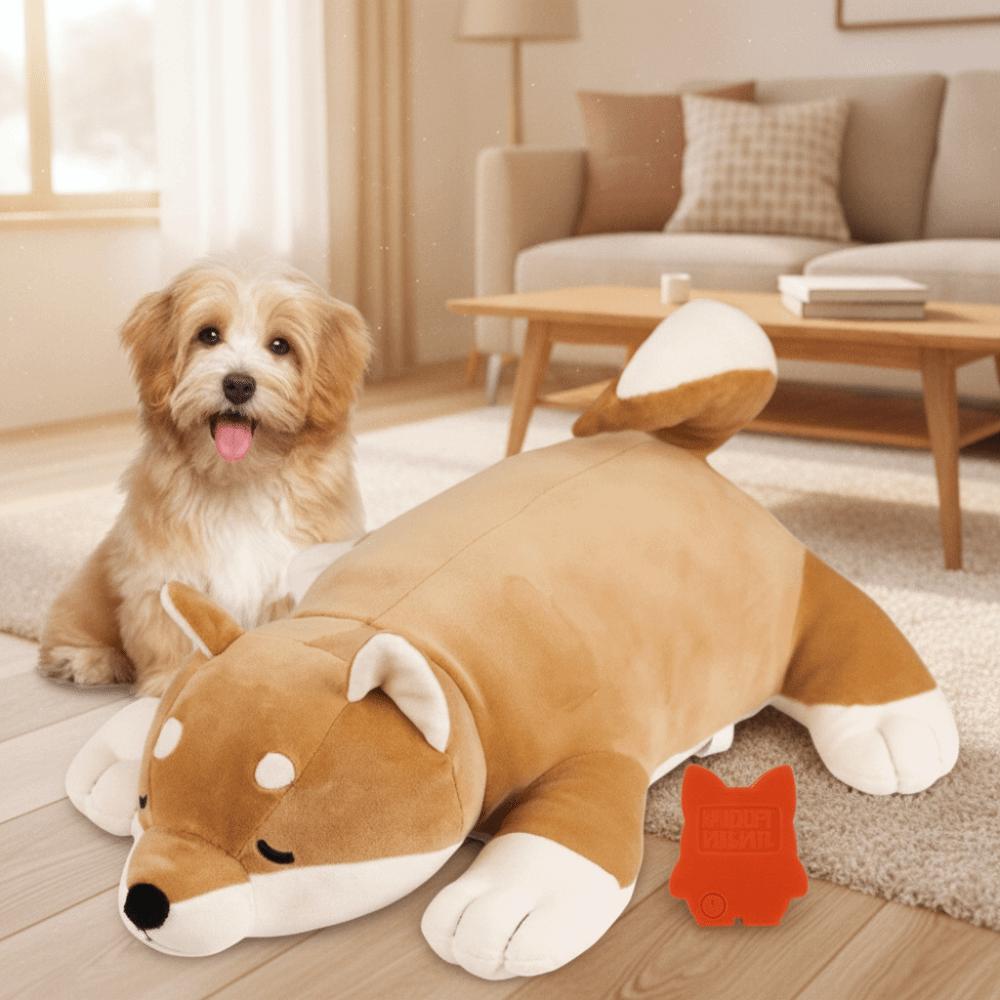 Comfortable Pet Heartbeat Plush Doll Simulation Heartbeat Pet Calming Behavioral Toy  Home Sleep