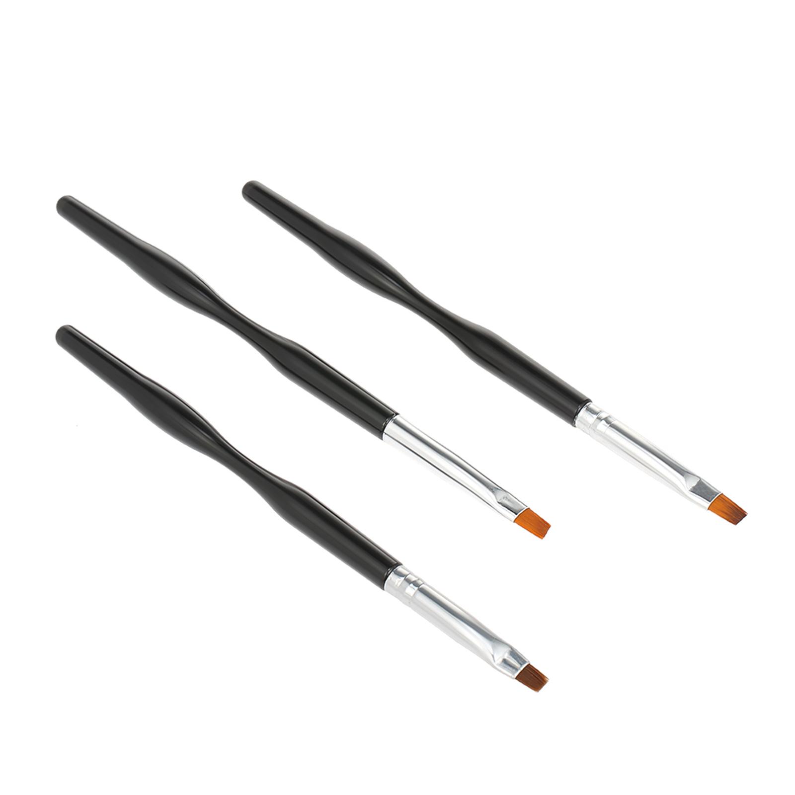 

10pcs Professional Nail Art Brushes Pens Acrylic UV Gel Builder Brushes Set for Nail Painting Drawing DIY Nail Tool