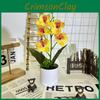 Artificial Butterfly Orchid Flower Bouquet For Home Decor And Arrangements Event