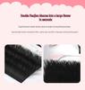 2024 V-Shaped Magnetic Grafting Eyelashes, 0.06 Natural Dense Blooming False Soft Lash Extensions