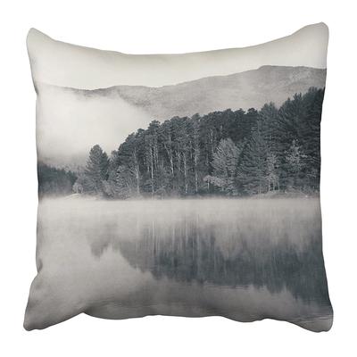 Cloud Foggy Forest With Sunlight In The Morning Dark Fog Landscape Mist Mountain Pine Pillow Case 20x20inch 50x50cm Buy At A Low Prices On Joom E Commerce Platform