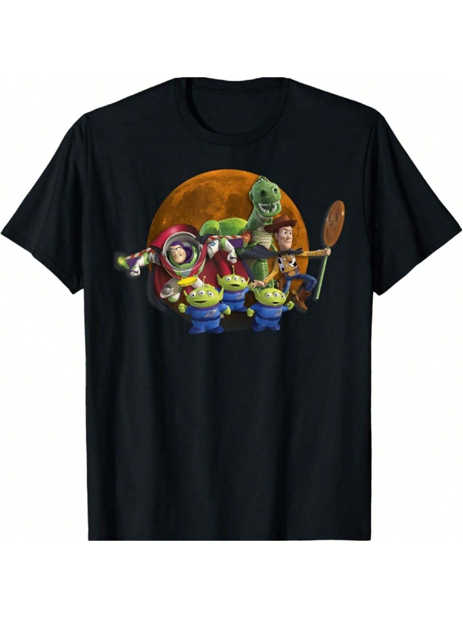 Pixar  Halloween Moon Group T-Shirt S
