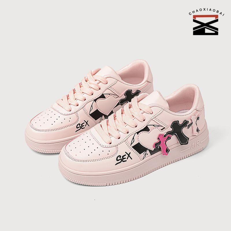 

Граффити Плоская Повседневная обувь Женщины 2023 Цвет Соответствие Модные спортивные туфли Женская все матчи Пара Женская обувь Лето