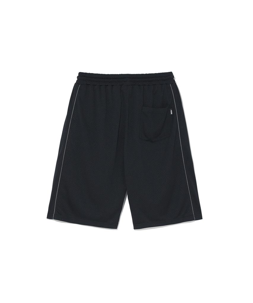 FREEDOM Sideline Mesh Bermuda Shorts (Black)
