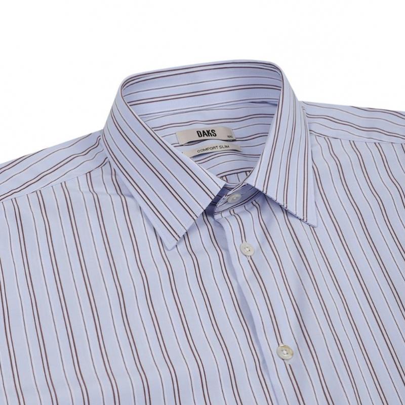 Daks 26ss Easy Care Stripe Slim Fit Dress Shirt Dmp1shdl280b1