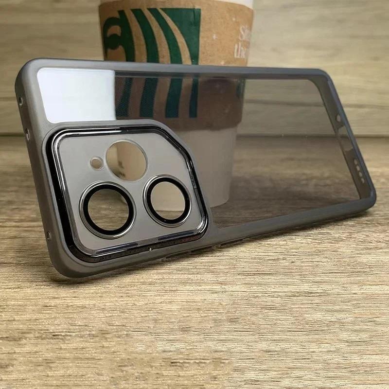 Ochranný kryt na objektiv fotoaparátu pro Realme NEO 7 GT 7 Pro Silikonový průhledný čirý TPU kryt pro Realme NEO 7 GT7Pro 6T