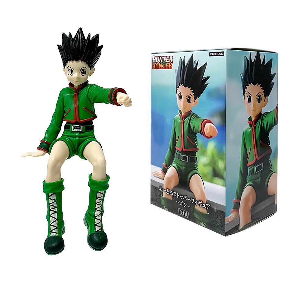 11.5-14cm Hunter×Hunter Anime Figure Kurapika Action Figure Chrollo Illumi Hisoka Figurine Collection Noodle Stopper Model Toys