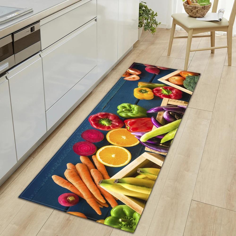 Fruit Pattern Home Kitchen Floor Mat Door Decoration Floor Mat