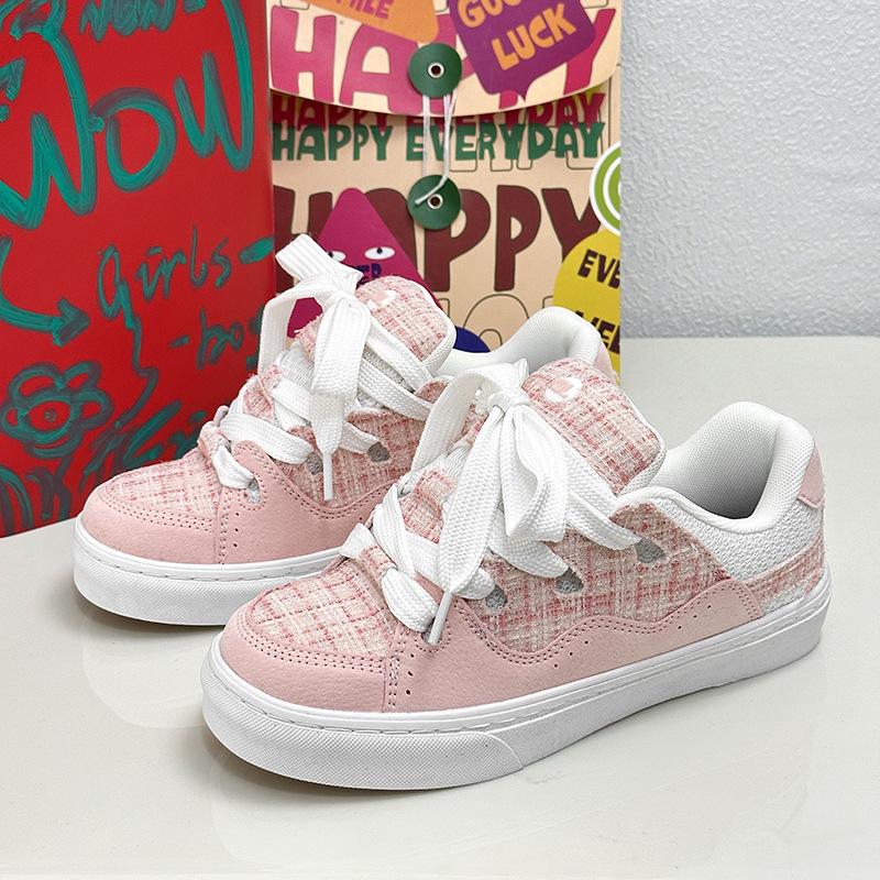 Women's shoes summer niche black casual canvas shoes retro versatile sports big head shoes men's