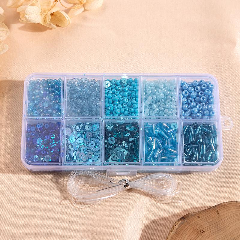 

Набор для изготовления браслета из блестящих патчей с бисером из битых бриллиантов