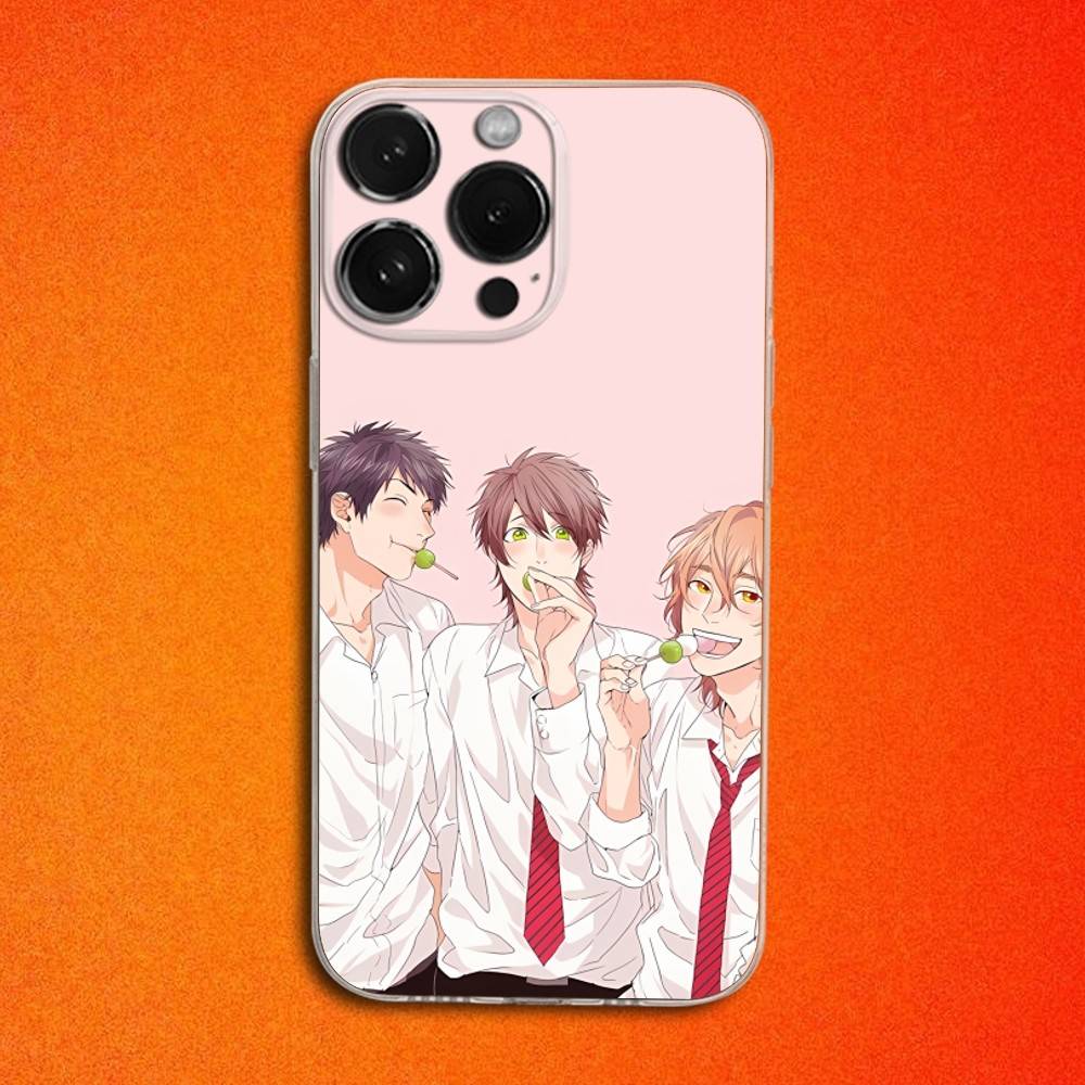 Y-Yarichin C-Comics Club For iPhone 17,16,15,14,13,12,11,Pro,Max,Plus,E,SE4,Air,Mini Transparent Phone Case Cover