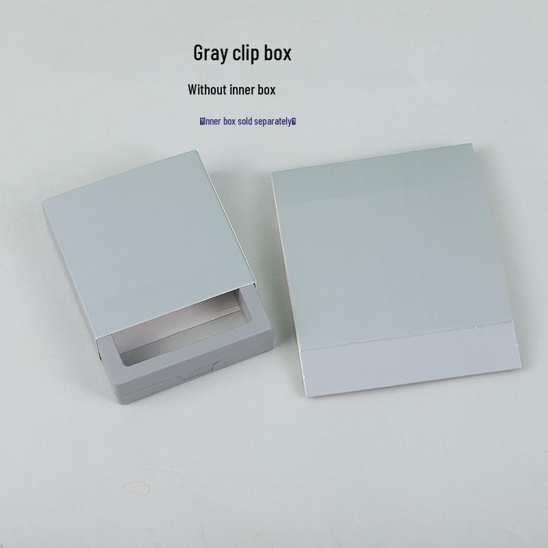 Anti-Oxidation PE Schubladenbox für Schmuck & Nail Art mit farbigen Hüllen