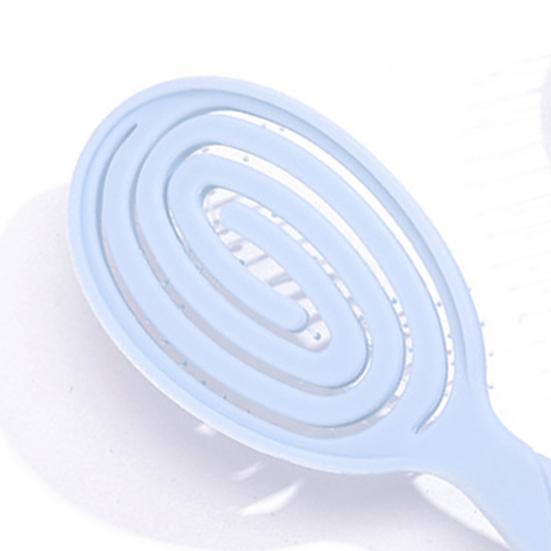 Vented Hair Brush Portable Anti-static Thin Thick Curly Long Wet Dry Hair Paddle Brush Women Girls Scalp Massage Hair Styling Detangling Comb