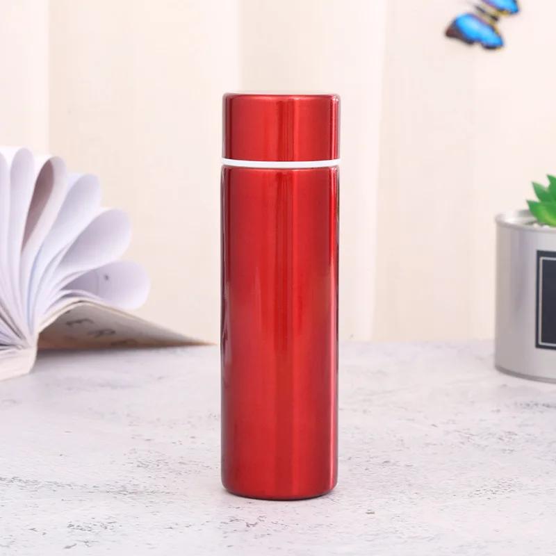 130ML Portable Pocket Thermos Bottle Stainless Steel Mini Thermal Water Bottle Insulated Flask Cup Outdoor Camping Drinkware