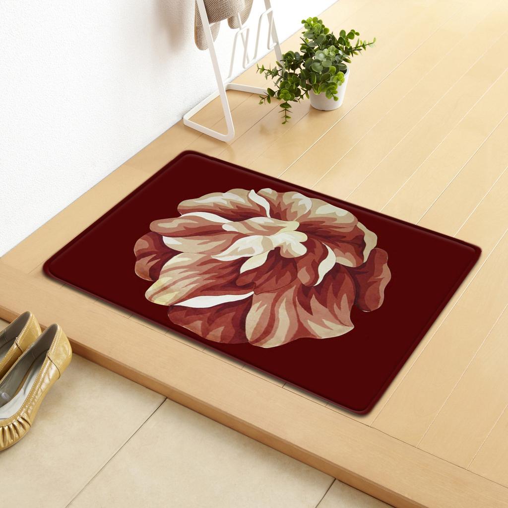Creative Home Door Mat Water Absorbent Non-Slip Mat Living Room Kitchen Floor Mat Bedroom Carpet